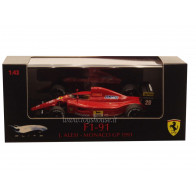 Hot Wheels scala 1:43 articolo T6280 Elite Ferrari F1-91 (641/2) Alesi 1991 (GP Monaco) Ed.Lim. 5000 pz