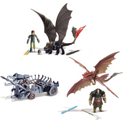 How To Train Your Dragon 2 Power Dragon Attack Set 2014 Spin Master Action Figure