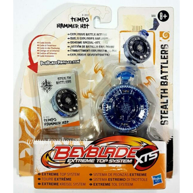 Beyblade Stealth Battlers Tempo Hammer hit Extreme Top System XTS Hasbro