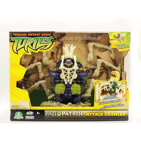 Teenage Mutant Ninja Turtles TMNT Paleo Patrol Donatello's Attack Crawler Action Figure
