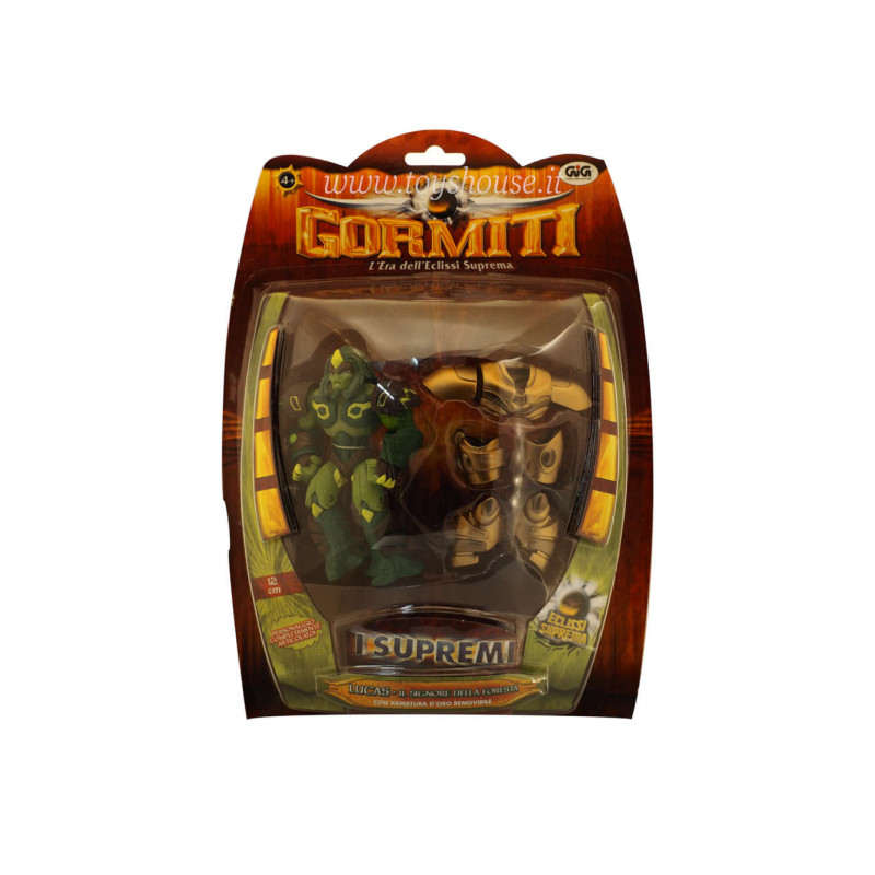 Gormiti L'Era dell'Eclissi Suprema Lucas The Lord of the Forest Gig Action Figure