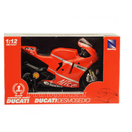 Moto Ducati Desmosedici GP07 Loris Capirossi