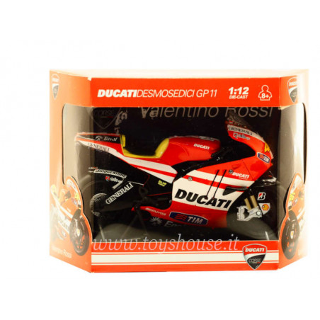 New Ray scala 1:12 articolo 57063 Ducati Desmosedici GP11 Valentino Rossi