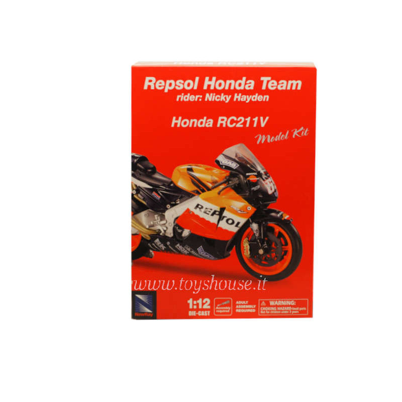 Kit Model Repsol Honda RC 211V - Nicky Hayden n.69