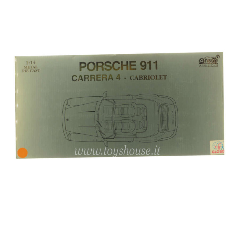 Anson 1:14 scale item 30313 Porsche 911 Carrera 4 Cabriolet