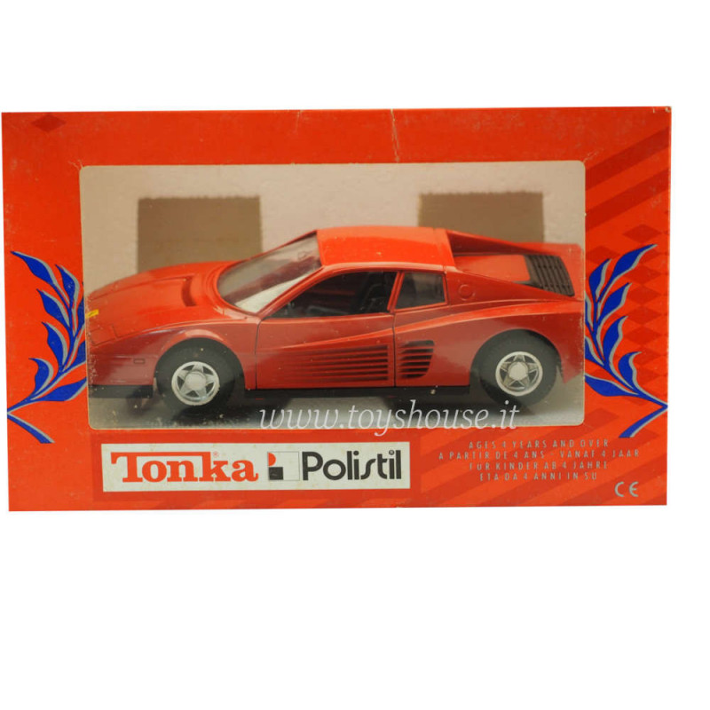 Tonka Polistil scala 1:25 articolo 2233 Ferrari Testarossa