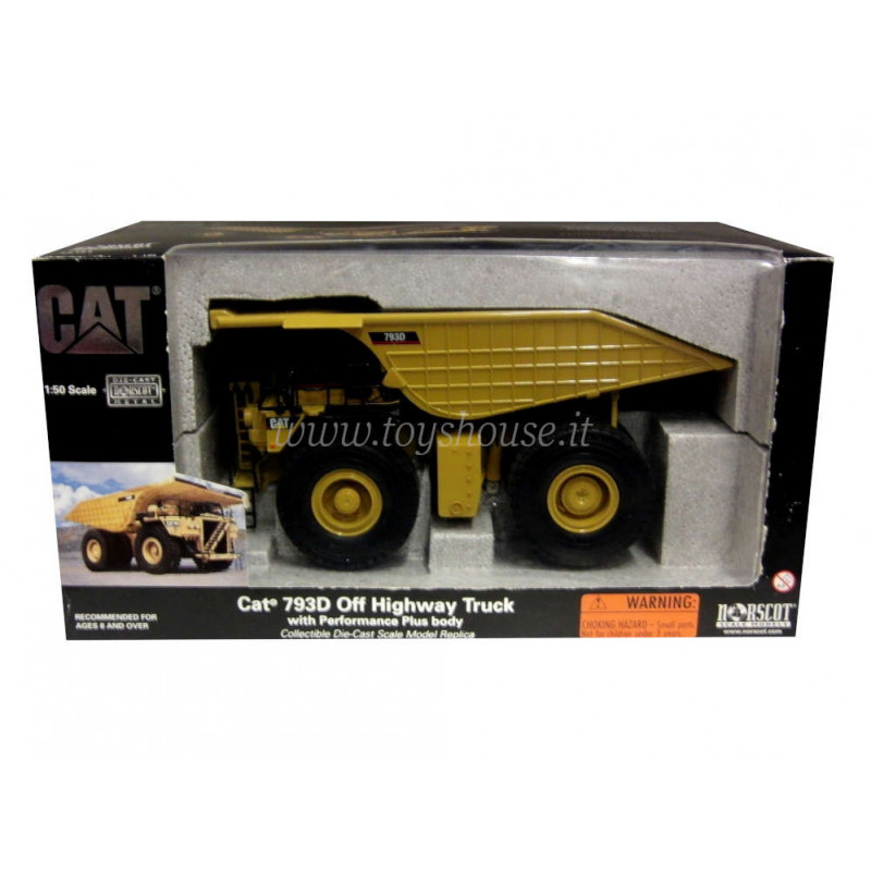 Norscot CAT 1:50 scale item 55151 CAT 793D Off Highway Truck with  Performance Plus Body