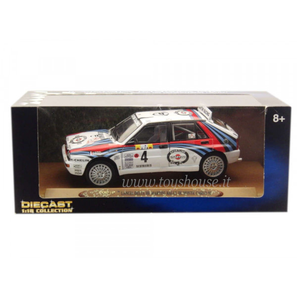 Ricko scala 1:18 articolo 32123 Lancia Delta HF Integrale Evo 2 Rally Monte Carlo 1992