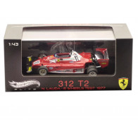 Hot Wheels 1:43 scale item V8380 Elite Ferrari 312 T2 Lauda 1977 (6 Wheels Test) Lim.Ed. 5000 pcs