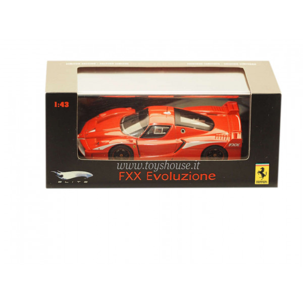Hot Wheels 1:43 scale item N5584 Elite Ferrari FXX Evoluzione Lim.Ed. 10000 pcs
