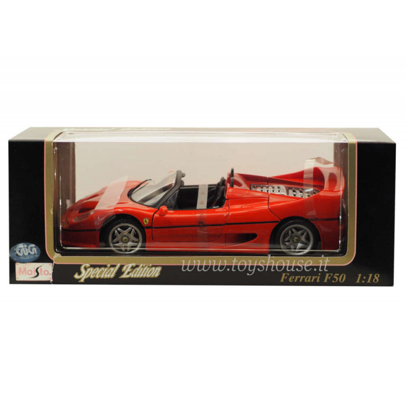 Maisto 1:18 scale item 31822 Special Edition Collection Ferrari F50 Spider