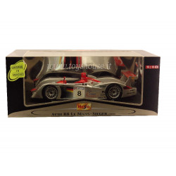 Maisto 1:18 scale item 38899 GT Racing Collection Audi R8 3.6L Turbo V8 Team Audi Sport LM