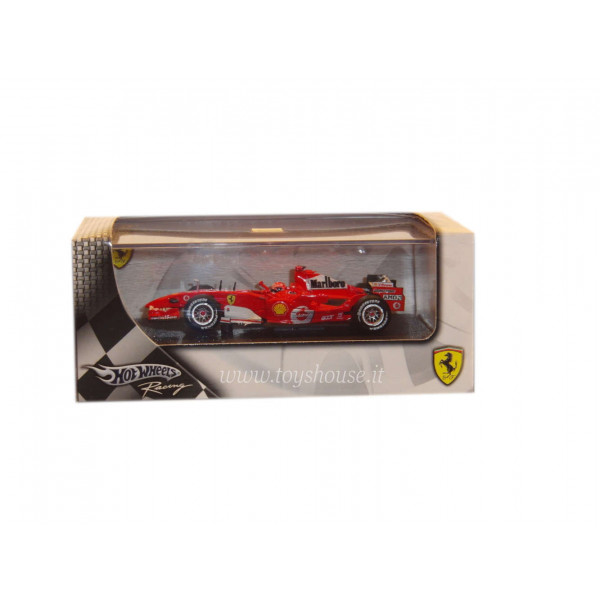 Hot Wheels 1:43 scale item J2967 Racing Ferrari 248 F1 Schumacher 2006 Imola (No Decals)