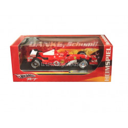 Hot Wheels scala 1:18 articolo J2993 Racing Ferrari 248 F1 Schumacher 2006 (Danke, Schumi! GP Hockenheim) Ed.Lim. 7777 pz