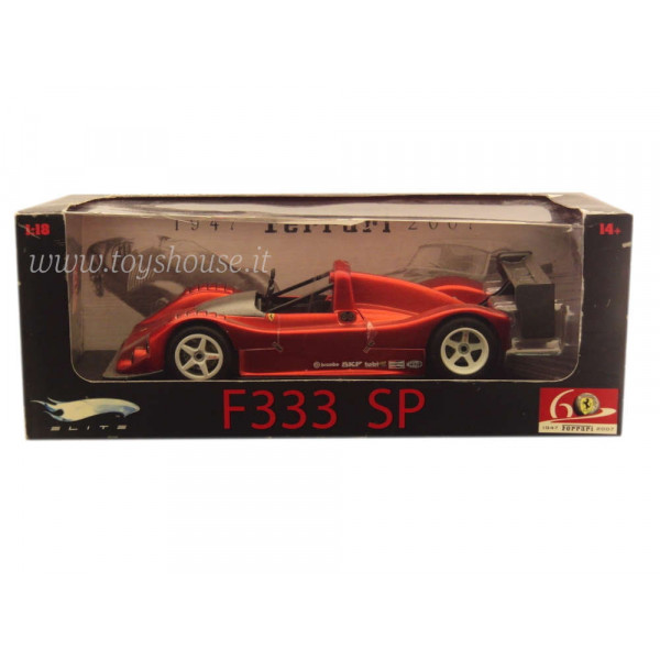 Hot Wheels 1:18 scale item L2975 Elite Ferrari 333 SP 60th Anniversary Lim.Ed. 6060 pcs