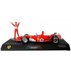 Hot Wheels 1:18 scale item J2994 Racing Ferrari 248 F1 Last European Win GP Monza w/Leather base Lim.Ed. 9290 pcs