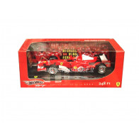 Hot Wheels 1:18 scale item M6713 Racing Ferrari 248 F1 Grazie Schumi 5 Vittorie GP Monza Lim.Ed. 5555 pcs