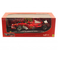 Hot Wheels 1:18 scale item M6713 Racing Ferrari 248 F1 Grazie Schumi 5 Vittorie GP Monza Lim.Ed. 5555 pcs