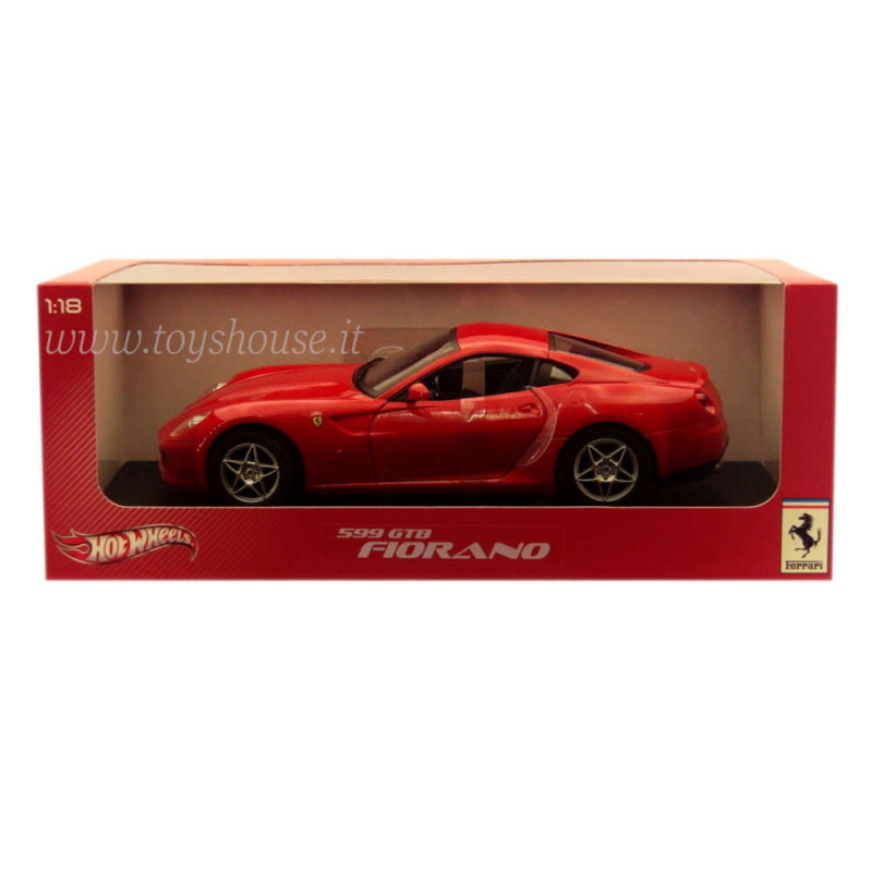 Hot Wheels 1:18 scale item P4398 Foundation Ferrari 599 GTB Fiorano