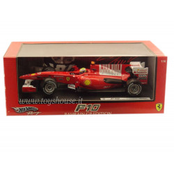 Hot Wheels 1:18 scale item T6288 Racing Ferrari F10 Massa 2010 (GP Bahrain)