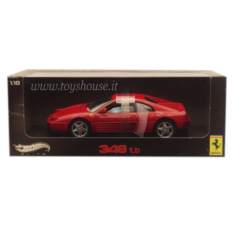 Hot Wheels 1:18 scale item V7436 Elite Ferrari 348 TB Lim.Ed. 5000 pcs