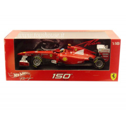 Hot Wheels 1:18 scale item W1073 Racing Ferrari F2011 Alonso 2011 (150th Italian Anniversary)