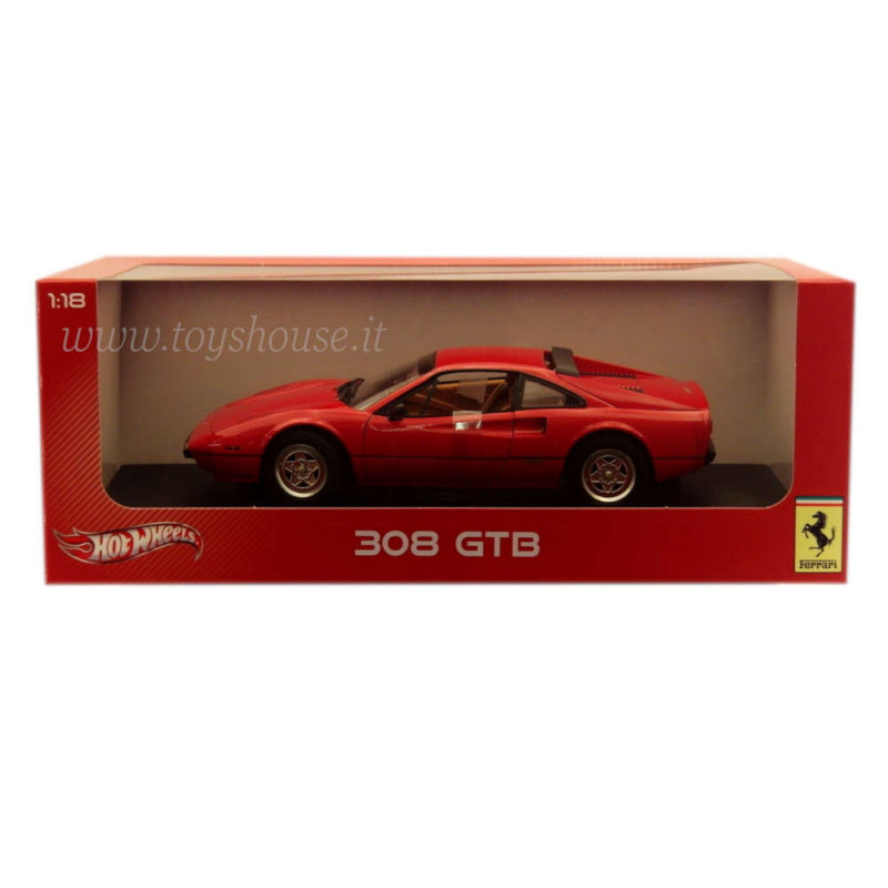 Hot Wheels scala 1:18 articolo W1775 Foundation Ferrari 308 GTB 1978