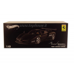 Hot Wheels 1:18 scale item X5488 Elite Ferrari Enzo Test Monza 2003