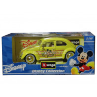 Bburago scala 1:18 articolo 2002 Disney Collection Volkswagen Kafer Mickey Mouse