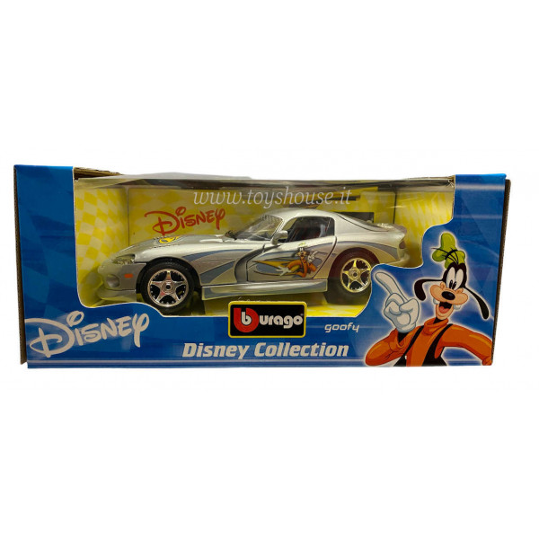 Bburago scala 1:18 articolo 2006 Disney Collection Dodge Viper GTS Goofy