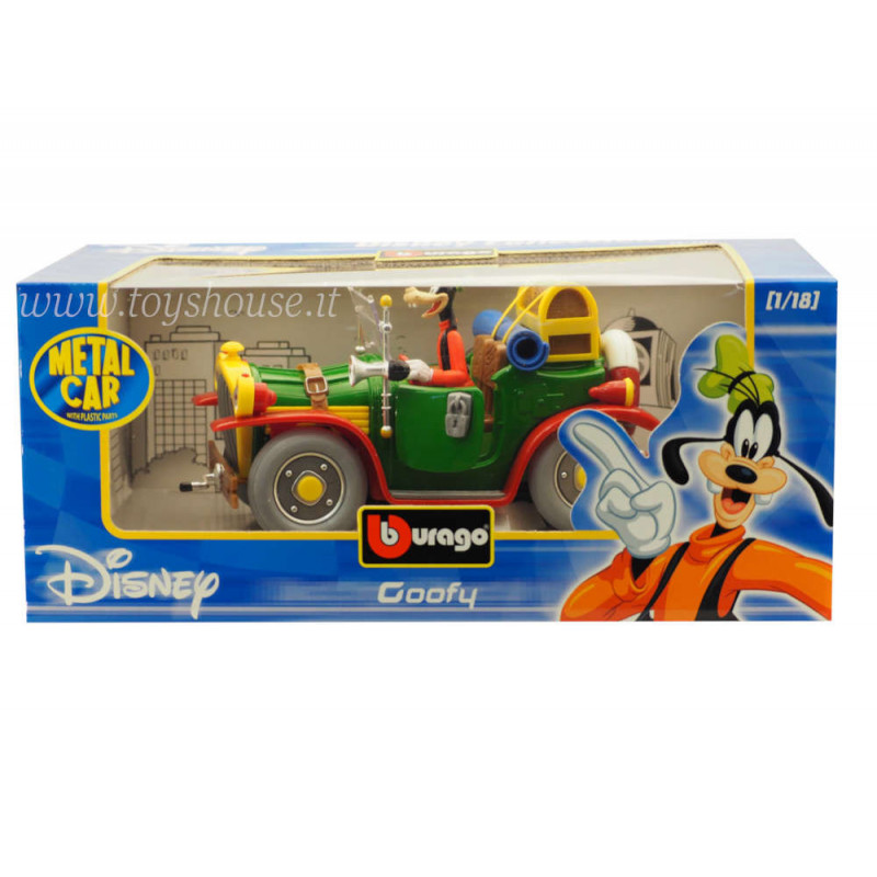 Bburago 1:18 scale item 2604 Disney Collection Goofy Classic Car