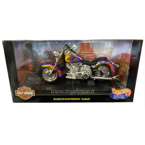Hot Wheels 1:10 scale item 21360 Harley Davidson Softail