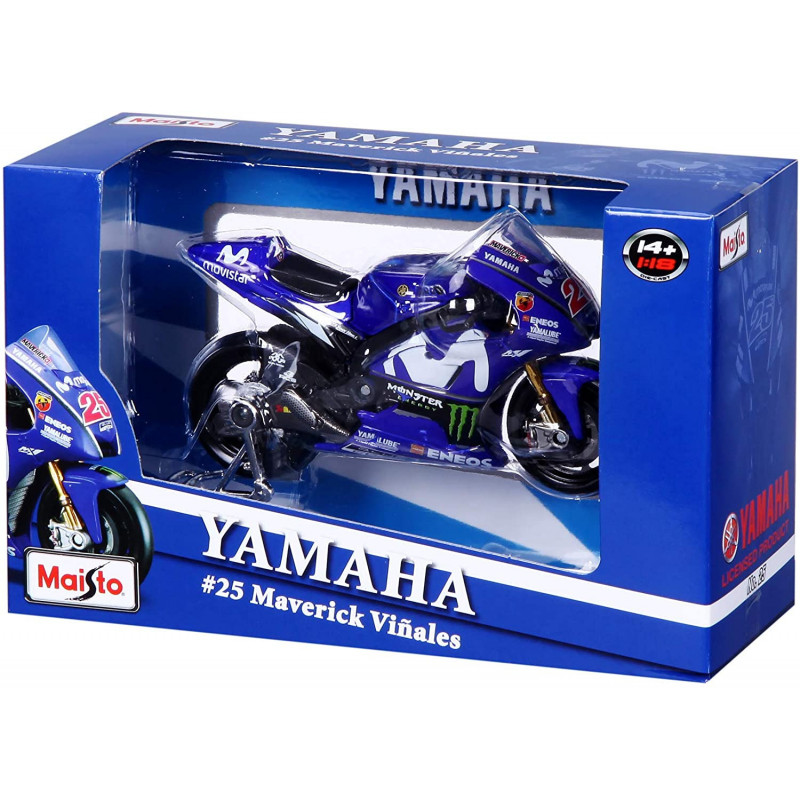 Maisto 1:18 scale item 34594 Yamaha YZR-M1 Valentino Rossi