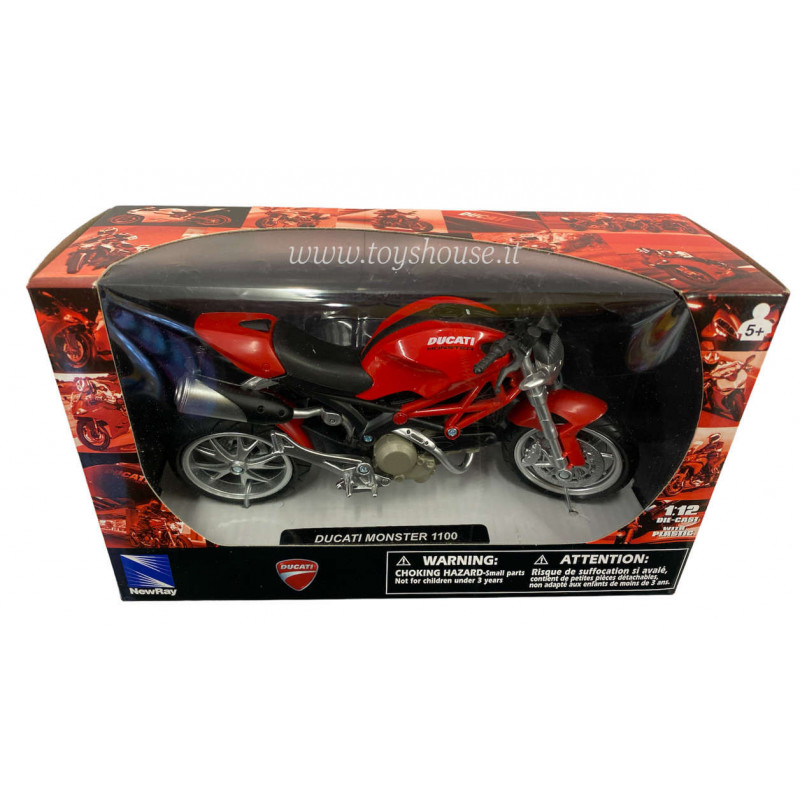 New Ray 1:12 scale item 44023 Ducati Monster 1100