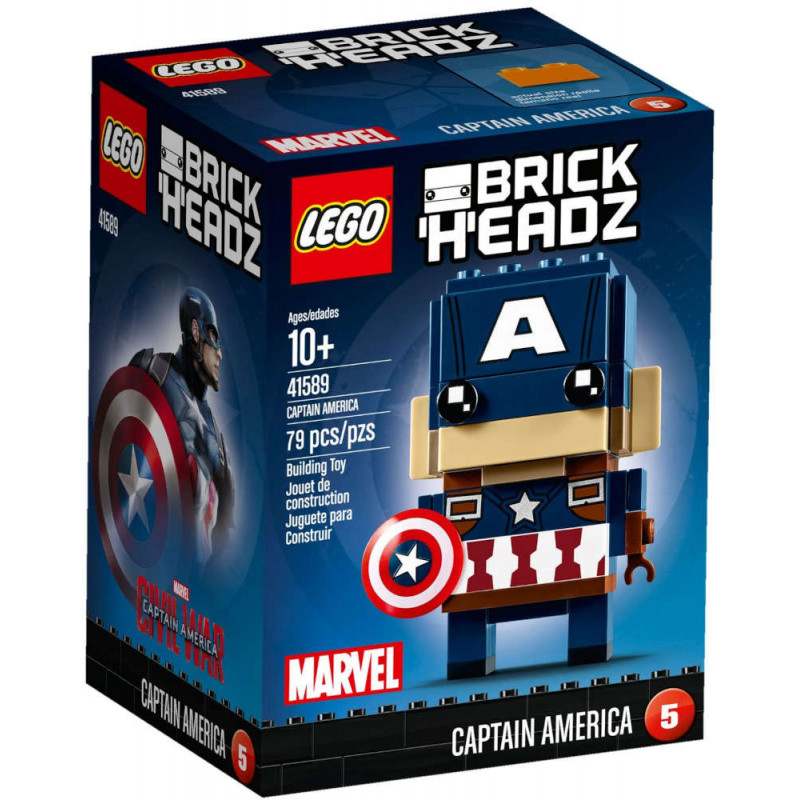 Lego Brickheadz 41589 Capitan America