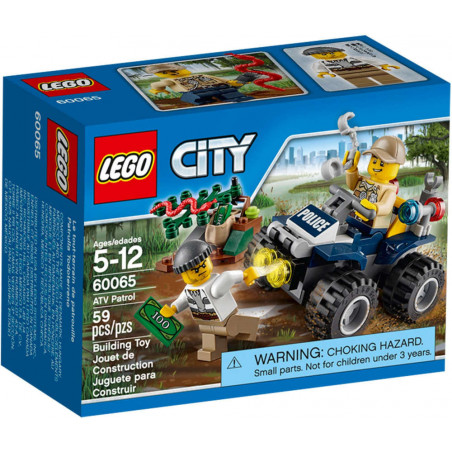 Lego City 60065 Pattuglia ATV