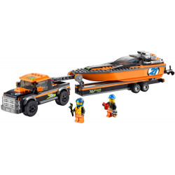 Lego City 60085 4x4 with Powerboat