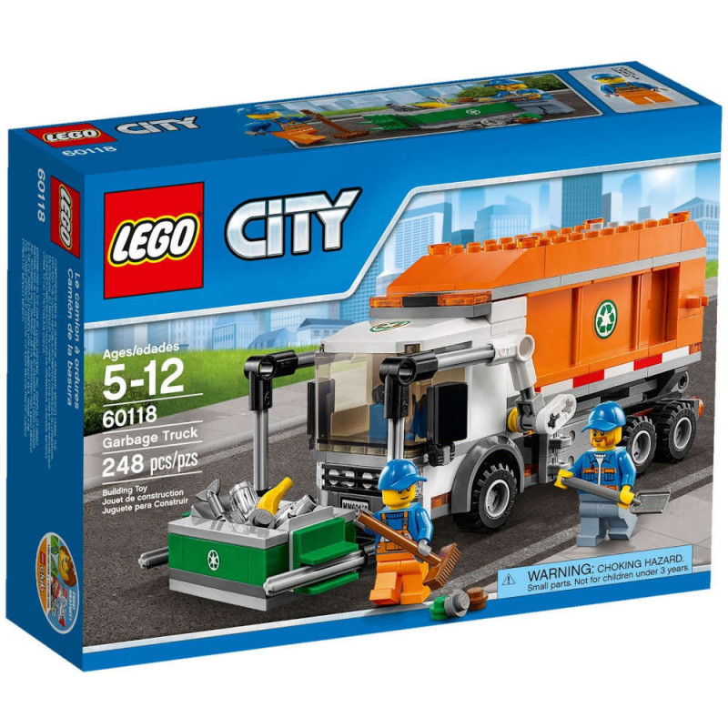 Lego City 60118 Garbage Truck