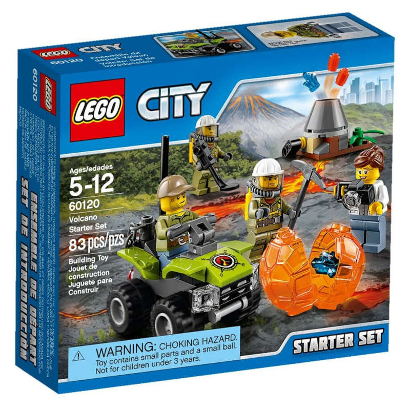 Lego City 60120 Volcano Starter Set