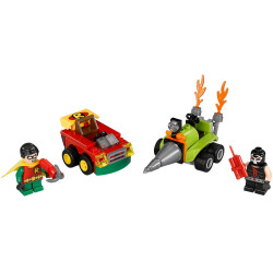 Lego DC Comics Super Heroes 76062 Mighty Micros Robin contro Bane