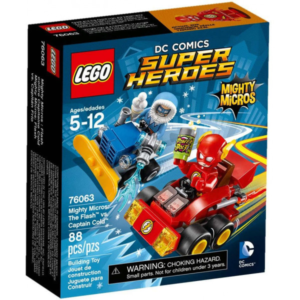 Lego DC Comics Super Heroes 76063 Mighty Micros The Flash vs Captain Cold