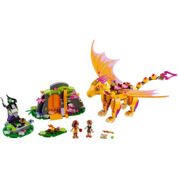 Lego Elves 41175 La Grotta Lavica del Dragone di Fuoco