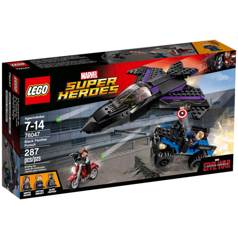 Lego Marvel Super Heroes 76047 Black Panther Pursuit