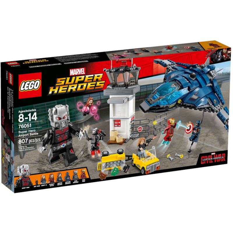 Lego Marvel Super Heroes 76051 La Guerra Civile dei Supereroi