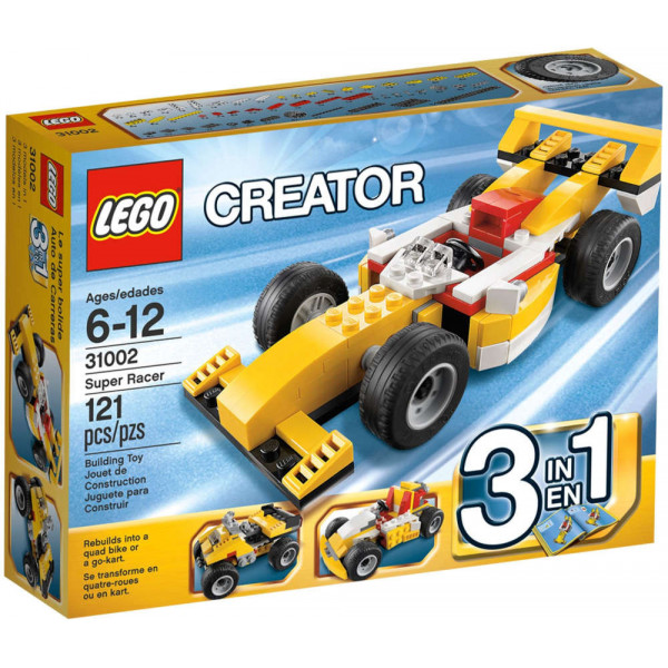 Lego Creator 3in1 31002 Il Super Bolide