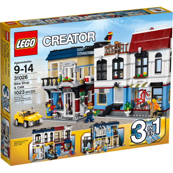 Lego Creator 3in1 31026 Bike Shop and Cafe