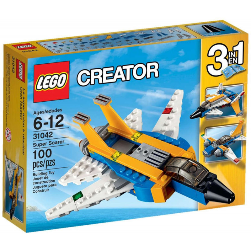 Lego Creator 3in1 31042 Super Soarer