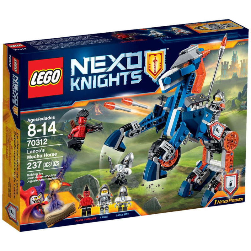 Lego Nexo Knights 70312 Il Cavallo Meccanico di Lance