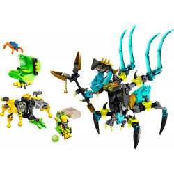 Lego Hero Factory 44029 Mostro Regina contro Furno Evo e Stormer