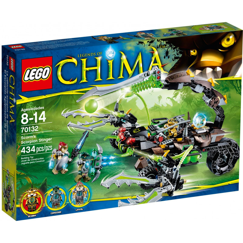 Lego Legends of Chima 70132 Lo Scorpione di Scorm